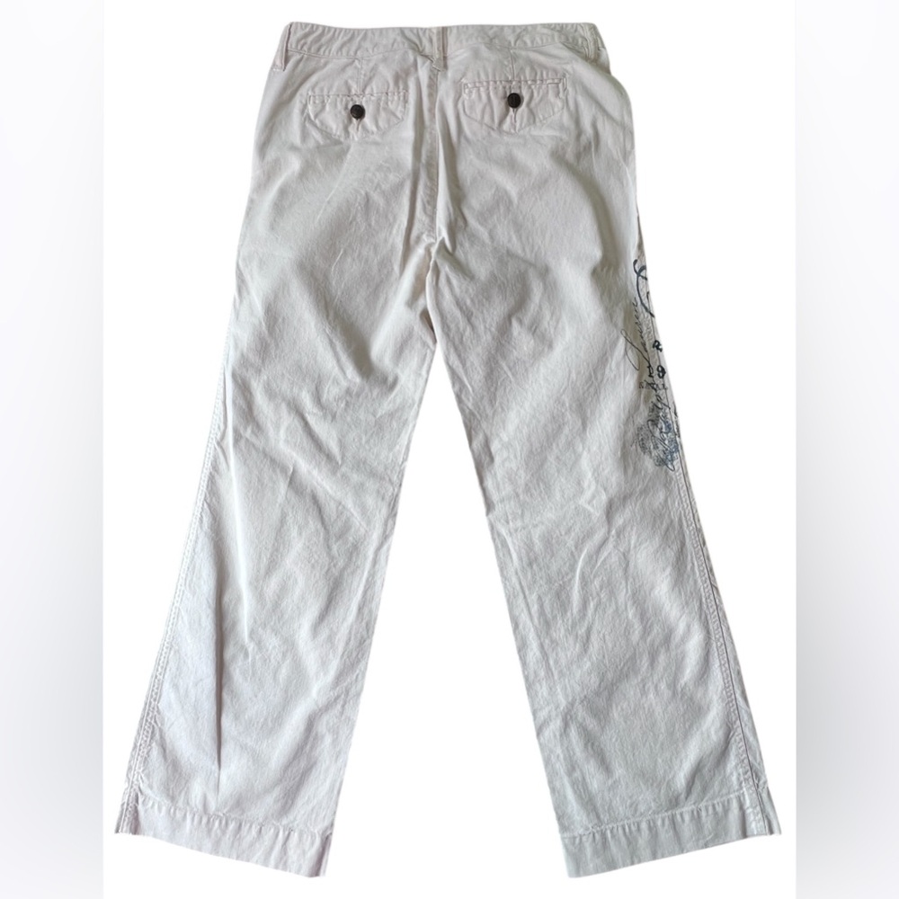 Lauren Ralph Lauren White Naval Academy Straight Leg Pants Size 10 - Picture 2 of 10